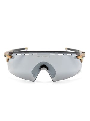 Oakley Encoder shield-frame mirrored sunglasses - Black