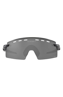 Oakley Encoder Strike Vented 136mm Prizm Rimless Wrap Shield Sunglasses in Matte Black