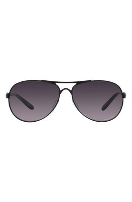 Oakley Feedback 59mm Prizm Pilot Sunglasses in Grey Gradient
