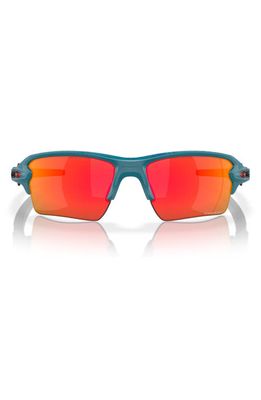 Oakley Flak 2.0 XL 59mm Prizm Rectangular Sunglasses in Ruby