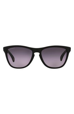 Oakley Frogskins 54mm Gradient Rectangular Sunglasses in Matte Black