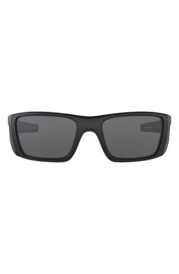 Oakley Fuel Cell 60mm Rectangular Sunglasses in Grey