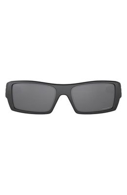 Oakley Gascan Prizm 60mm Polarized Rectangle Sunglasses in Grey