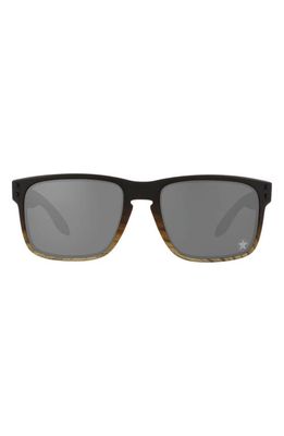 Oakley Holbrook 57mm Polarized Sunglasses in Gunmetal Brown
