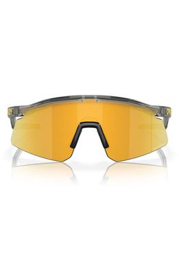 Oakley Hydra Prizm Semirimless Wrap Shield Sunglasses in Grey