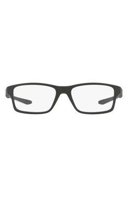 Oakley Kids' Crosslink XS 51mm Rectangular Optical Glasses in Black