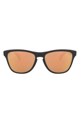 Oakley Kids' Frogskins&trade; XS 53mm Round Sunglasses in Matte Black