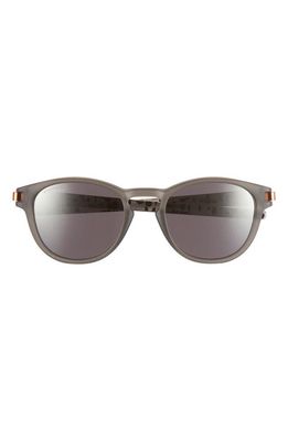 Oakley Latch 53mm Prizm Oval Sunglasses in Smoke