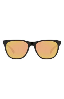 Oakley Leadline 56mm Prizm Polarized Square Sunglasses in Black Gold