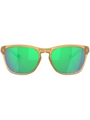 Oakley Manorburn Discover round-frame sunglasses - Yellow