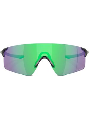 Oakley mirrored oversize-frame sunglasses - Green