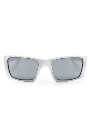Oakley OO9096 rectangle-frame sunglasses - White
