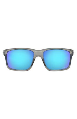 Oakley Prizm Mainlink 61mm Rectangular Sunglasses in Grey