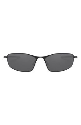 Oakley Prizm™ Whisker 60mm Polarized Sunglasses in Rubber Black