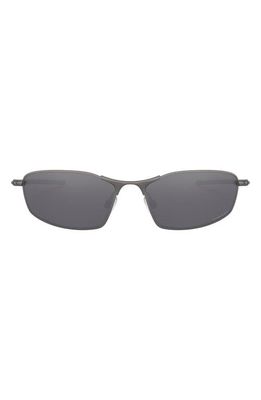 Oakley Prizm™ Whisker 60mm Rectangle Sunglasses in Matte Grey