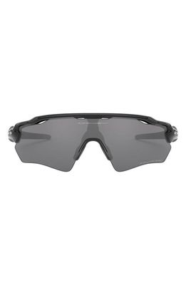 Oakley Radar EV XS Path 31mm Polarized Shield Sunglasses in Black