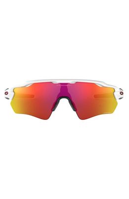 Oakley Radar® EV Path® 138mm Prizm™ Wrap Sunglasses in White