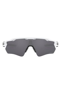 Oakley Radar® EV Path® 38mm Prizm™ Polarized Wrap Sunglasses in White