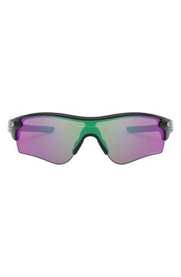 Oakley RadarLock Path 38mm Wrap Sunglasses in Shiny Black