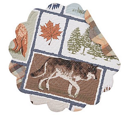 Oakley Round Placemat, Set of 6 by Valerie