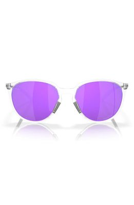 Oakley Sielo 57mm Round Sunglasses in Violet