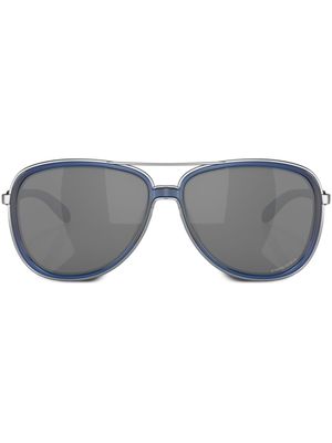 Oakley Split Time pilot-frame sunglasses - Blue