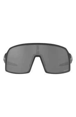 Oakley Sutro 128mm Shield Sunglasses in Shiny Black