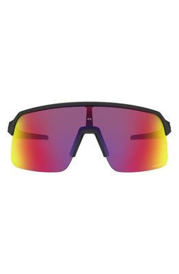 Oakley Sutro Lite 139mm Prizm™ Semi Rimless Wrap Shield Sunglasses in Black Brown