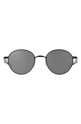 Oakley Terrigal 51mm Polarized Round Sunglasses in Black