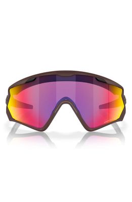 Oakley Wind Jacket 2.0 Shield Sunglasses in Black