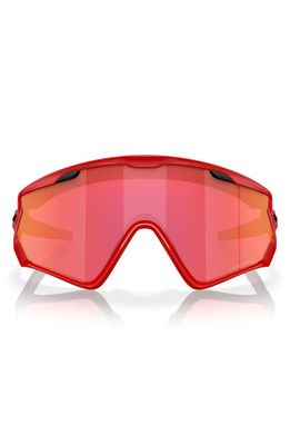 Oakley Wind Jacket 2.0 Shield Sunglasses in Red