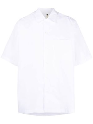 OAMC boxy short sleeve cotton shirt - White