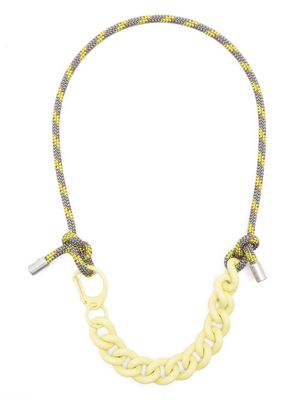 OAMC chain rope necklace - Yellow
