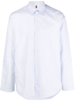 OAMC classic-collar cotton shirt - Blue