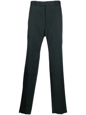 OAMC contrast-stitching straight-leg trousers - Green