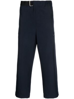 OAMC cotton cropped trousers - Blue