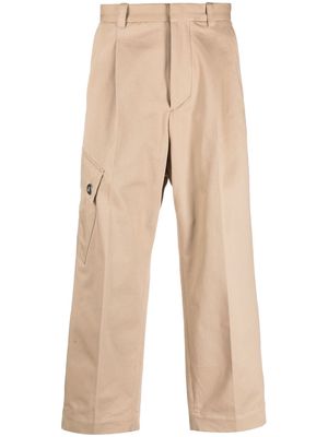OAMC cropped cargo trousers - Neutrals
