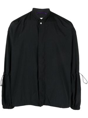 OAMC drawstring-fastening long-sleeve jacket - Black