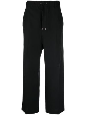 OAMC drawstring-waist straight-leg trousers - Black