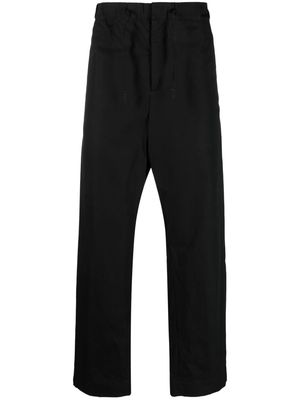 OAMC drawstring wide-leg trousers - Black