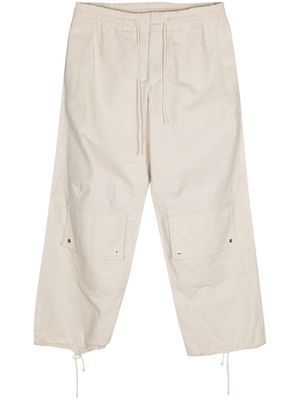 OAMC elasticated-waistband trousers - Neutrals