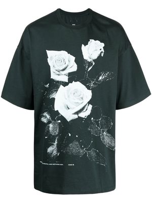 OAMC floral-print T-shirt - Green