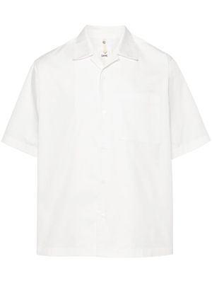 OAMC graphic-patch poplin shirt - White
