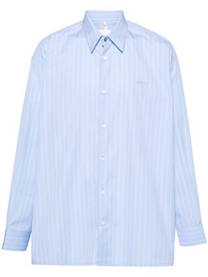 OAMC Homer striped cotton shirt - Blue