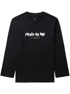 OAMC Hurricane cotton T-shirt - Black