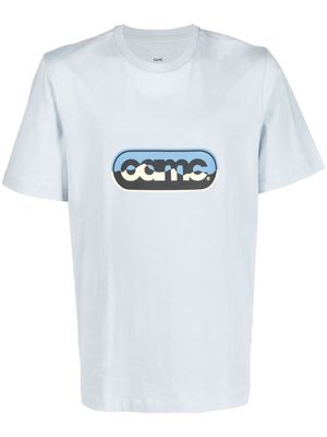 OAMC logo-print T-shirt - Blue