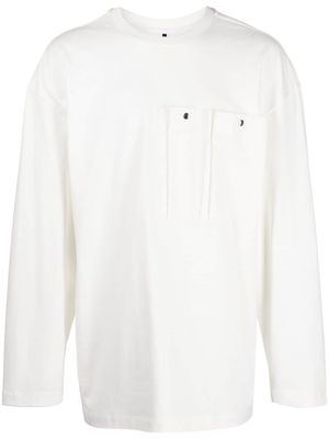 OAMC long-sleeved organic cotton T-shirt - White