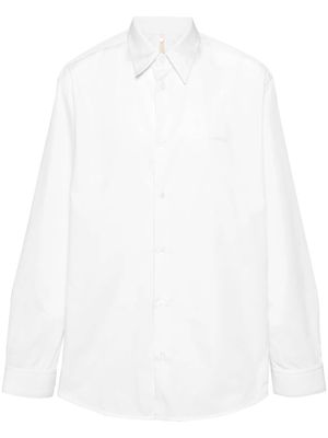OAMC patch-detail poplin shirt - White