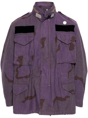 OAMC RE:Work Field cotton jacket - Purple
