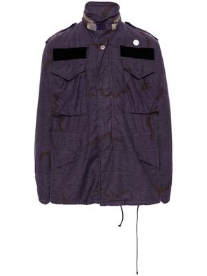 OAMC Re:Work Field cotton lightweight jacket - Purple